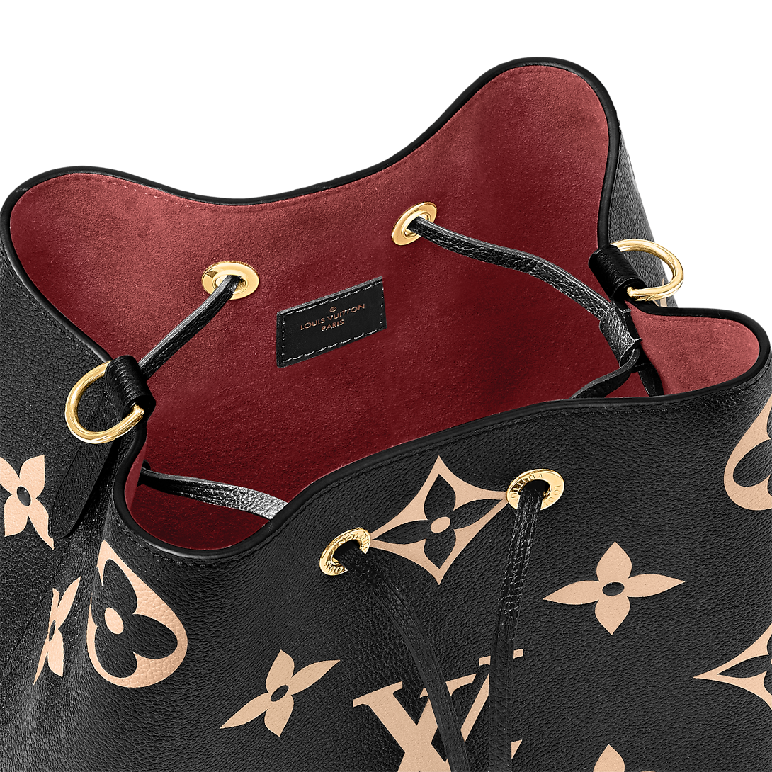 NéoNoé Bicolor Monogram Empreinte Leather MM