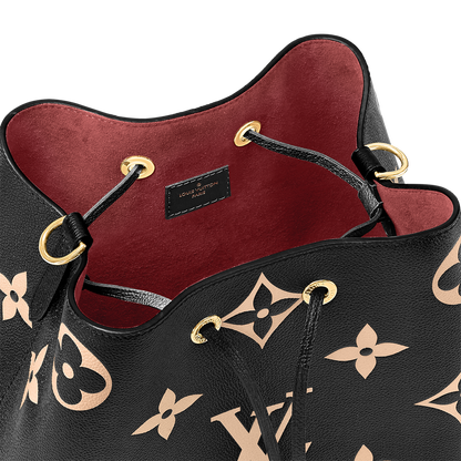 NéoNoé Bicolor Monogram Empreinte Leather MM