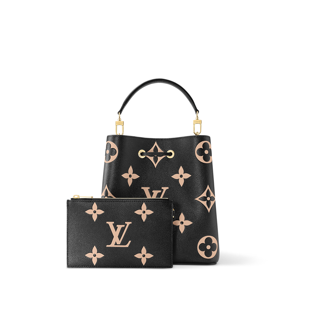 NéoNoé Bicolor Monogram Empreinte Leather MM