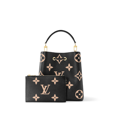 NéoNoé Bicolor Monogram Empreinte Leather MM