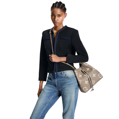 NéoNoé Bicolor Monogram Empreinte Leather MM