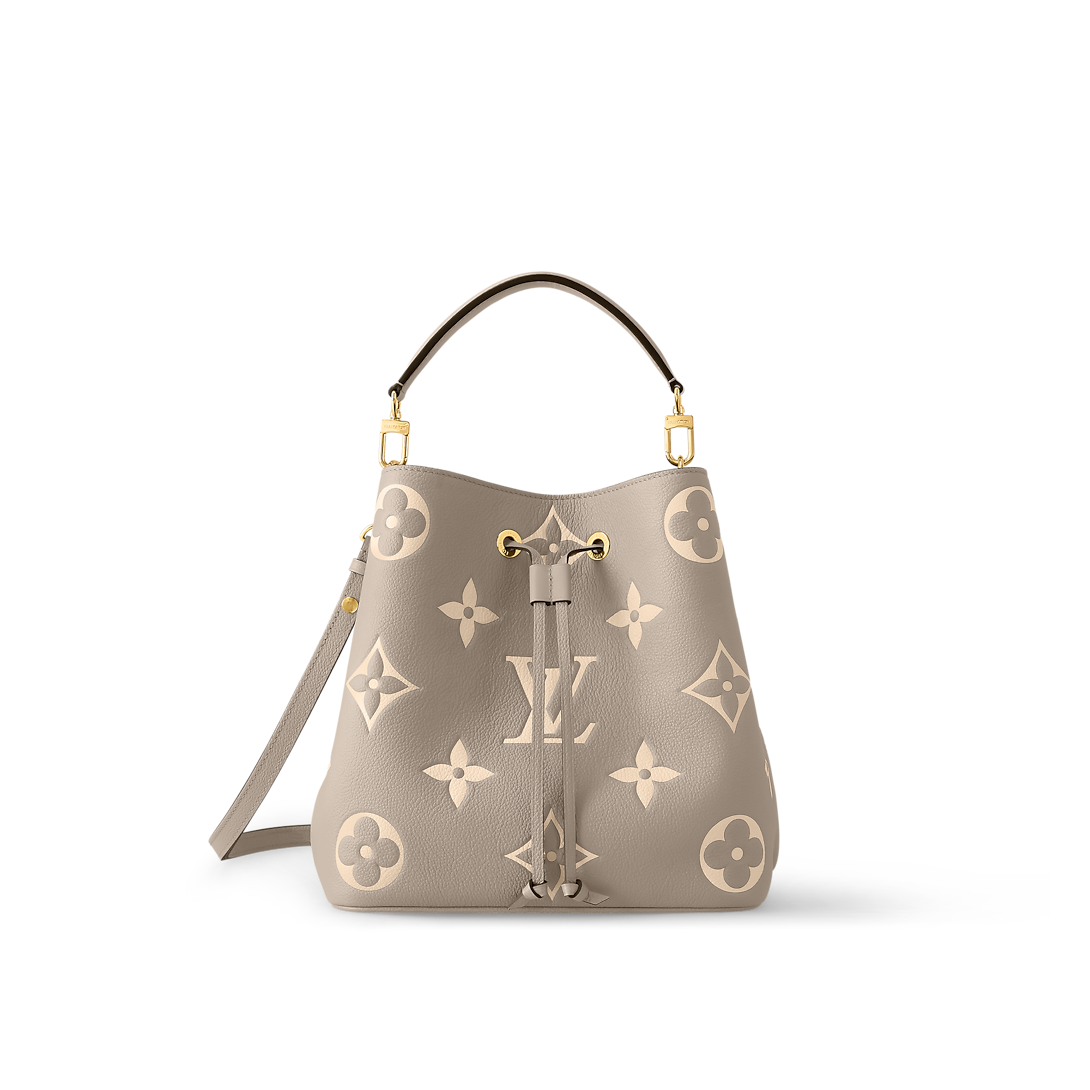 NéoNoé Bicolor Monogram Empreinte Leather MM
