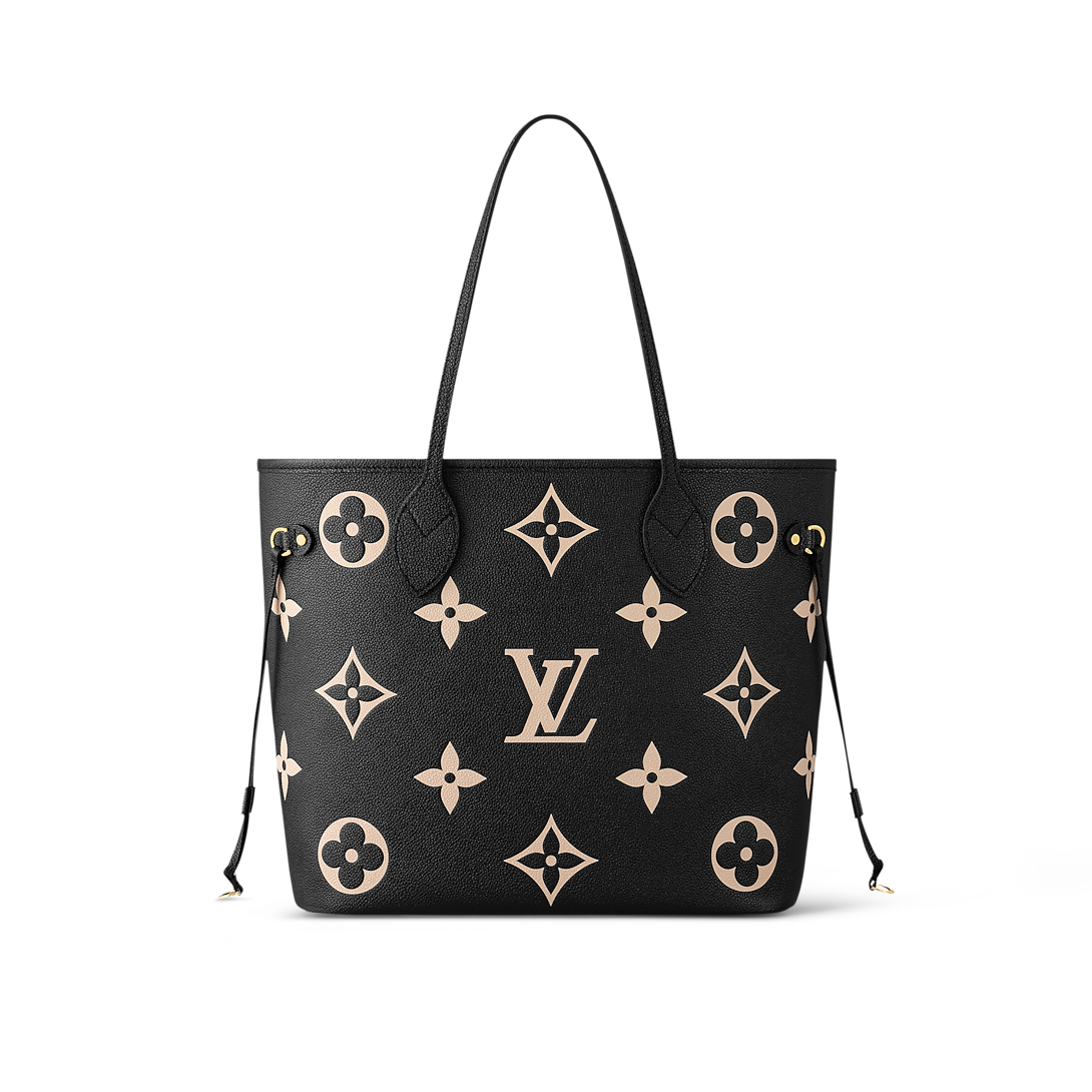Neverfull Monogram Empreinte Bicolor MM