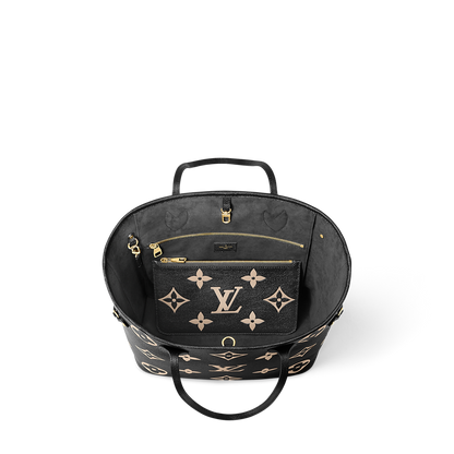 Neverfull Monogram Empreinte Bicolor MM