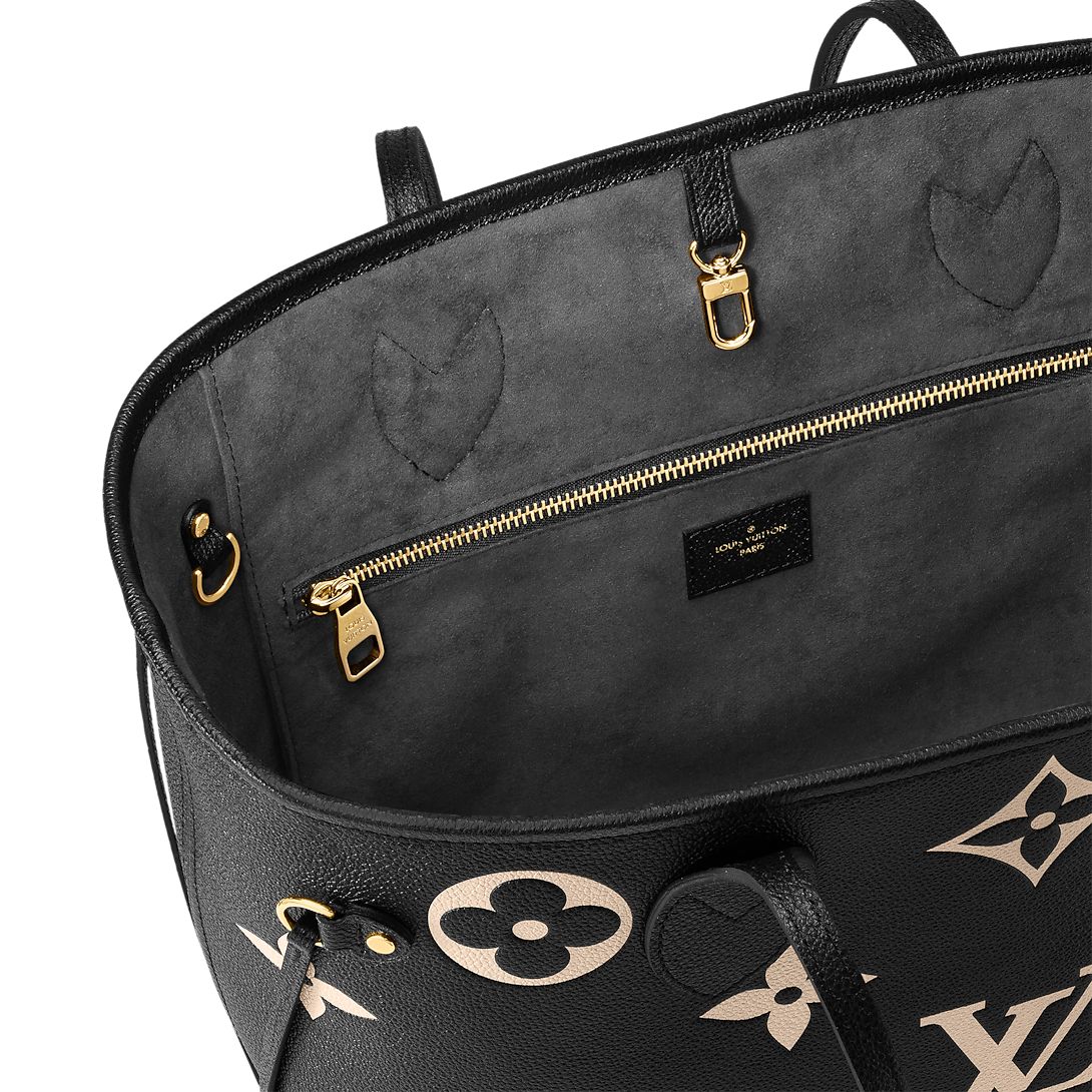 Neverfull Monogram Empreinte Bicolor MM