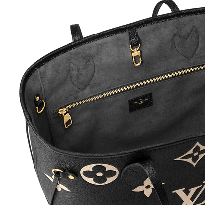 Neverfull Monogram Empreinte Bicolor MM