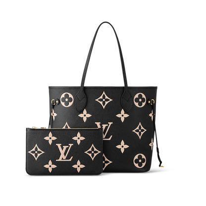 Neverfull Monogram Empreinte Bicolor MM