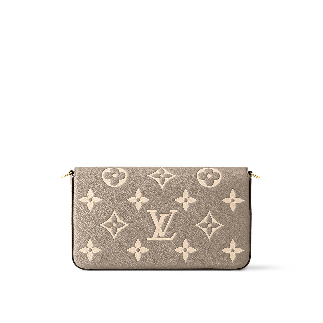 Pochette Félicie Monogram Empreinte Bicolor