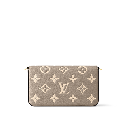 Pochette Félicie Monogram Empreinte Bicolor