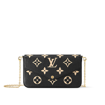 Pochette Félicie Monogram Empreinte Bicolor