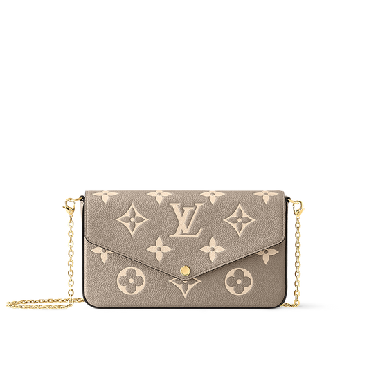 Pochette Félicie Monogram Empreinte Bicolor